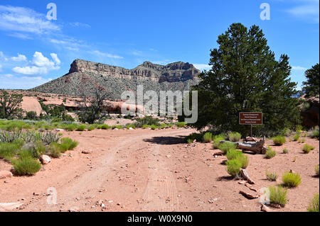Tuweep Campground and surroundings in Grand Canyon National Park ...