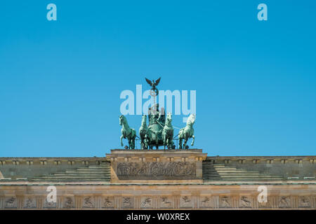 Brandenburger Tor - Berlin Germany - Brandenburg Gate - Stock Photo