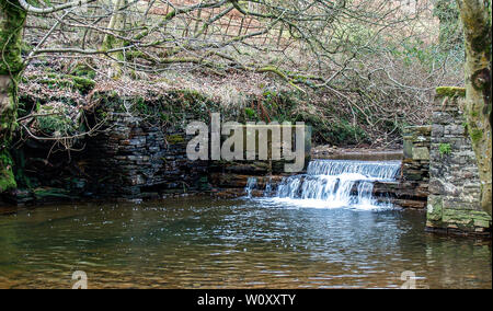 Lower Lliw Reservoir, Felindre, Swansea, South Wales, UK Stock Photo ...