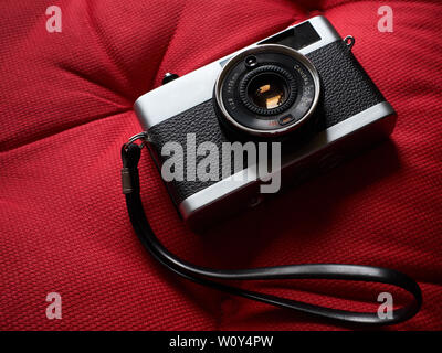 Analogue film photography camera. Stock Photo