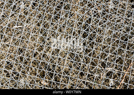 Old wire mesh Stock Photo