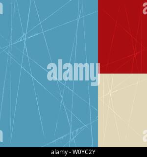 Vector illustration. Background of grunge lines in soft colors. Stock Vector