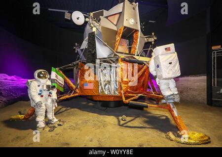 Noordwijk, Nederland. 28th June, 2019. NOORDWIJK - 28-06-2019, Space Expo, Space Expo celebrates '50 years since Neil Armstrong landed on the moon' with festive netwerk meeting Space Connect Credit: Pro Shots/Alamy Live News Stock Photo