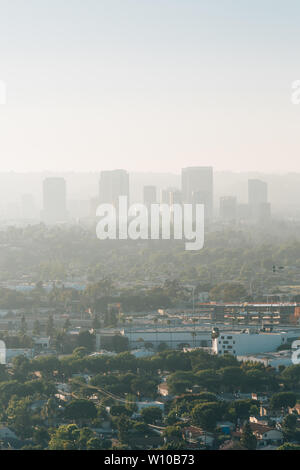 overlook scenic baldwin hills los angeles california culver alamy