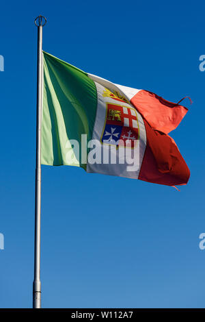 Nautical national flag of italy hi-res stock photography and images - Alamy