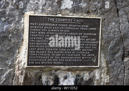 Chartist Cave on Mynydd Llangynidr in Powys, Wales, where Chartists ...