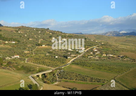 City of Sambuca, Sicily Stock Photo