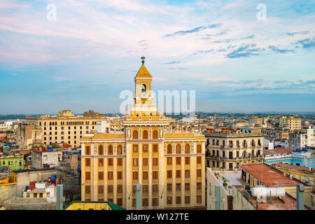 Skylines of Havana, Cuba. Stock Photo