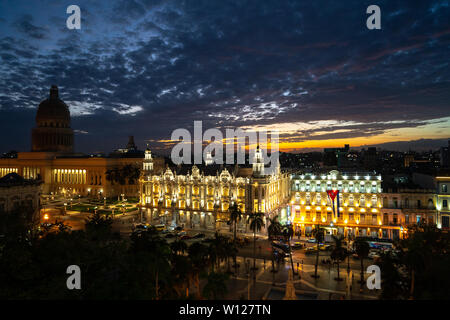 El Gran Teatro de la Habana Stock Photo