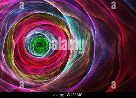 Abstract color dynamic background with lighting effect. Futuristic bright painting texture for creativity graphic design. Pattern for wallpaper, poste Stock Photo