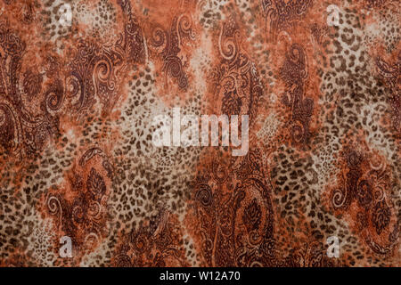Overview of elegant fabric with textile texture background Stock Photo
