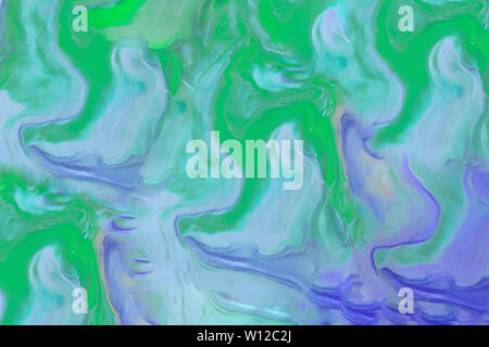 Multicolored background with fingerprints made from plasticine. Play Clay texture. Stock Photo