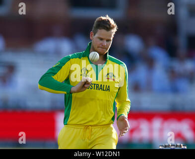 London, UK. 29th June, 2019. LONDON, England. June 29: during ICC Cricket World Cup between New Zealand and Australia at the Lord's Ground on 29 June 2019 in London, England. Credit: Action Foto Sport/Alamy Live News Stock Photo