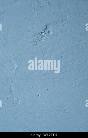 Texture of blue painted wall Stock Photo