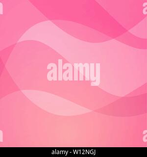 Abstract vector background with wavy texture - Colorful rose wallpaper for banner, cover or presentation. Stock Vector
