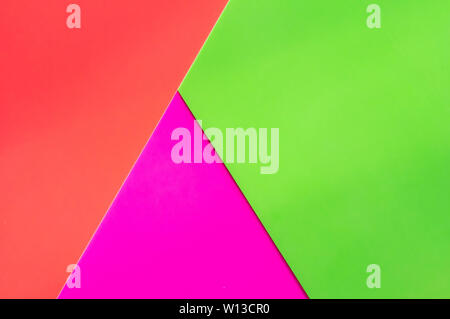 Abstract geometric background. Multicolored paper. Creative design Stock Photo