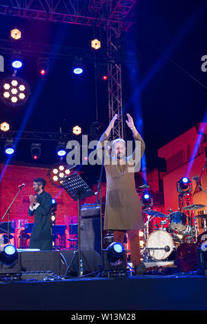 Cracow, Poland. 29th June 2019. 29th Jewish Culture Festival (Festiwal Kultury Żydowskiej) - Szalom on Szeroka Street (Szalom na Szerokiej) Stock Photo