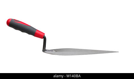Bricklayers trowel isolated on white background Stock Photo