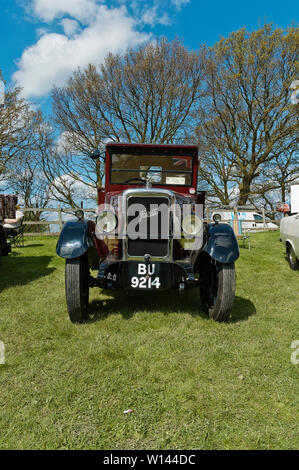 Classic vehicle rally Wakefield Mining Museum Stock Photo