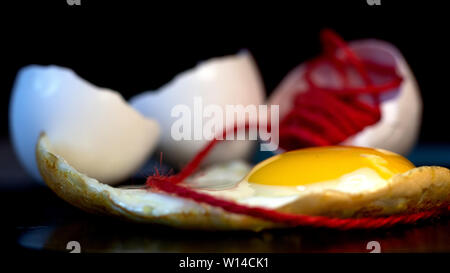 Fried Egg Stock Photo