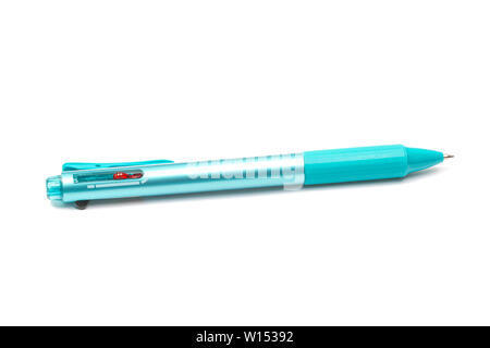 Ballpoint pen isolated on white Stock Photo
