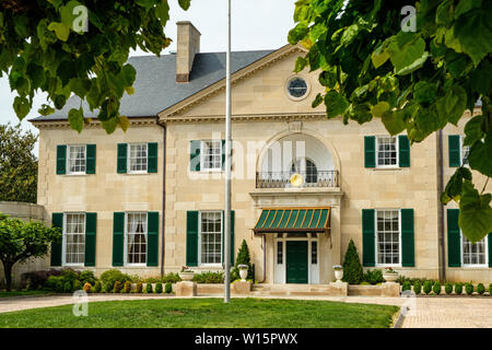 Embassy of Japan, 2520 Massachusetts Avenue NW, Washington DC Stock Photo