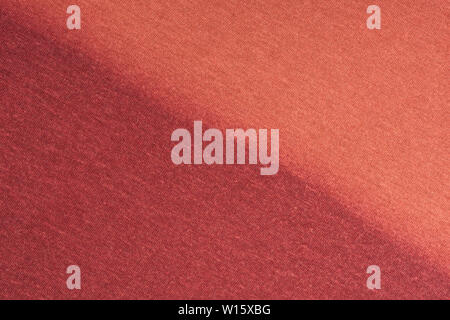 The structure of cotton fabric.Red, pink, blue brown Gradient Stock Photo