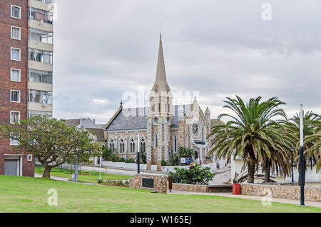 Port Elizabeth, South Africa - May 28, 2019: The Hill Presbyterian Church, methodist church opposite the Donkin Reserve at Athol Fugard Terrace Stock Photo