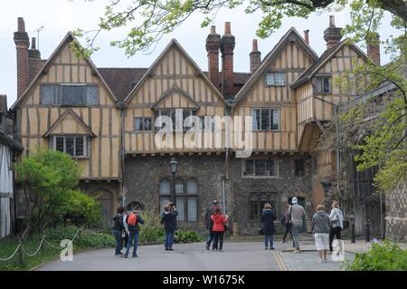 Headmasters House, Pilgrim School, Winchester. Stock Photo