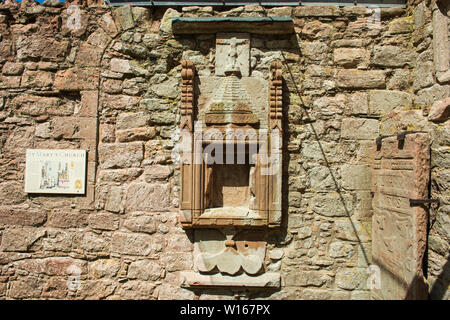 St Mary's Kirk, Auchindoir, Aberdeenshire, Scotland. Stock Photo