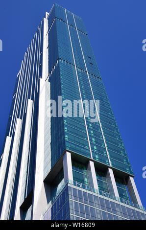 Chicago, Illinois, USA. The Essex on the Park, a 56-story residential building on South Michigan Avenue in Chicago. Stock Photo