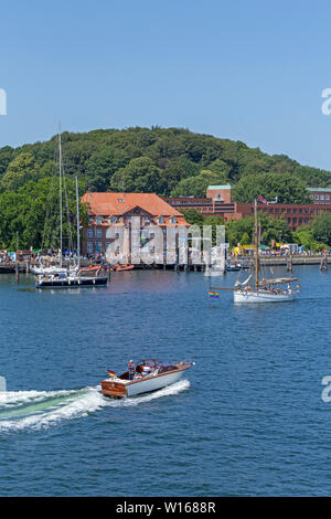 boats, 125. Kiel Week, Kiel, Schleswig-Holstein, Germany Stock Photo