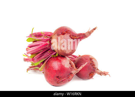 Fresh beet. Beetroot isolated on white background Stock Photo