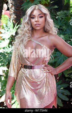 Los Angeles, Ca, USA. 30th June, 2019. Ashanti at the PrettyLittleThing X Ashanti Launch events at the Hollywood Roosevelt Hotel in Los Angeles, California on June 30, 2019. Credit: Walik Goshorn/Media Punch/Alamy Live News Stock Photo