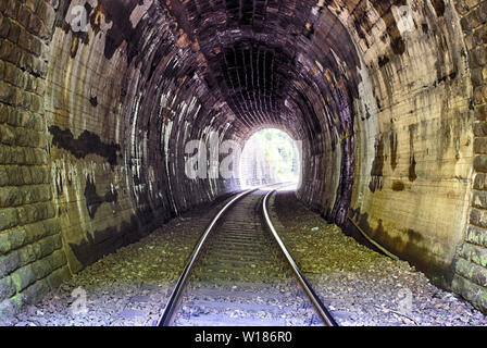 Railroad Tunnel - Harmanec, Slovakia Stock Photo