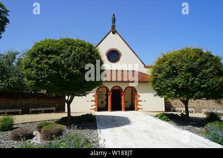 The Anglican shrine of Our Lady at Little Walsingham Stock Photo