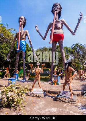 Wang Saen Suk Hell Garden, Pattaya, Chonburi, Thailand Stock Photo