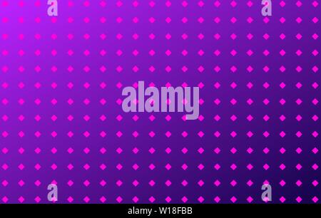 violet red pink abstract background with pattern rhombuses and color gradient Stock Vector