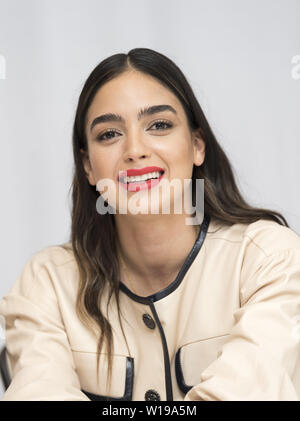 Melissa Barrera, who stars in ‘Vida’, at the Four Seasons Hotel in ...