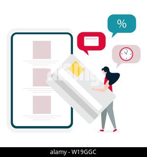 Concept Illustration Of Man Using Progress For Human Substitution