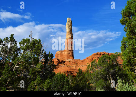Rock formations in Southwestern Utah, USA Stock Photo