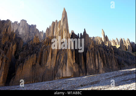 Valle De Las Animas Stock Photo