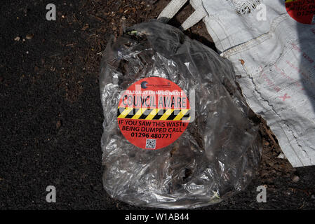 garden waste fly tipping