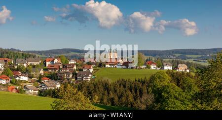 View of St.Margen in the Black Forest, Baden Wurttemberg, Germany Stock Photo