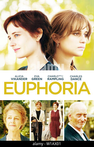 EUPHORIA, Swedish poster, from left: Eva Green, Alicia Vikander, 2017 ...