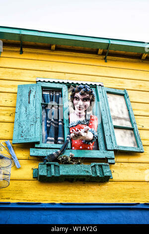 Buenos Aires, Argentina. 11th Oct, 2009. A colourful house seen in El Caminito. Credit: Ricardo Ribas/SOPA Images/ZUMA Wire/Alamy Live News Stock Photo
