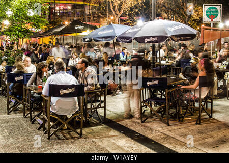 Buenos Aires, Argentina. 10th Oct, 2009. People chill in a Bar in Palermo neighborhood at night. Credit: Ricardo Ribas/SOPA Images/ZUMA Wire/Alamy Live News Stock Photo