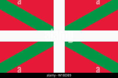 A flag of the Basque region background illustration large file Stock Photo