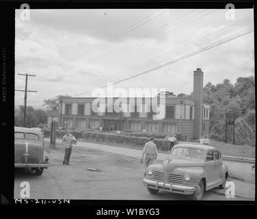 Commercial dance hall frequented by miners and their families. Grant Town, West Virginia. Stock Photo