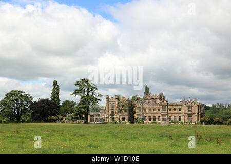 Hampton court castle, Herefordshire, England, UK. Stock Photo